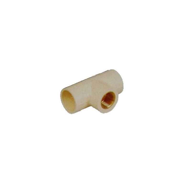Astral Brass FPT Tee CPVC Fittings, Size: 25x25x15 mm (Pack of 75)