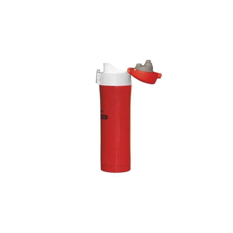 Milton Thermosteel Dazzle 400ml Red Water Bottle, M1116-MTDR-40