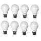 Pyrotech 9W Cool White LED Bulb, PELB09X8CW (Pack of 8)