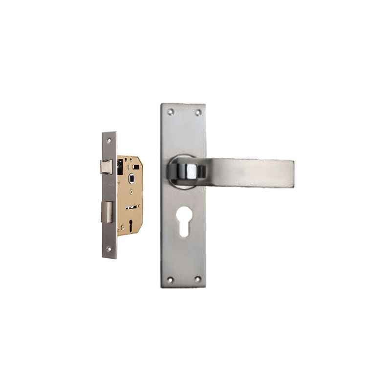 Plaza Bravo 65mm Mortice Lock with Stainless Steel Handle & 3 Keys