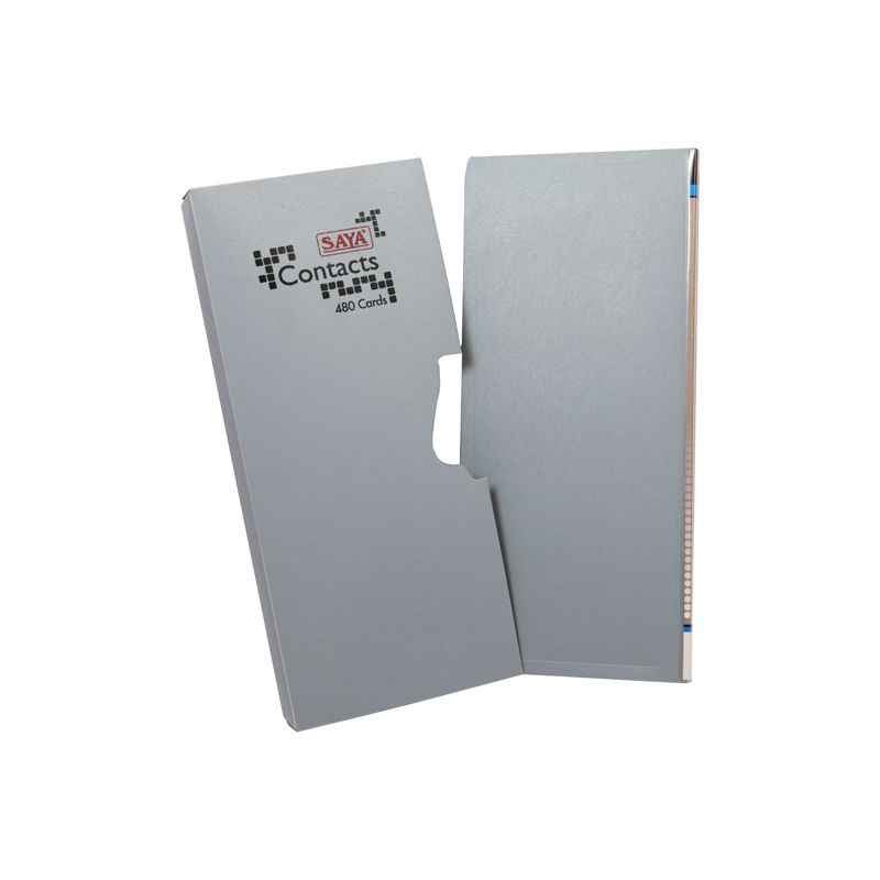 Saya SYCH480 Grey 480 Classic Card Holder, Weight: 327.5 g