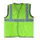 KT Green Safety Reflective Jacket with 2 Inch Tape (Pack of 10)