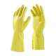 KT Yellow Rubber Hand Safety Gloves (Pack of 10)