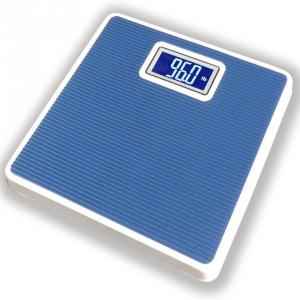 Weightrolux Digital Personal Body Weight Electronic Bathroom Weighing Scale, Blue-Square