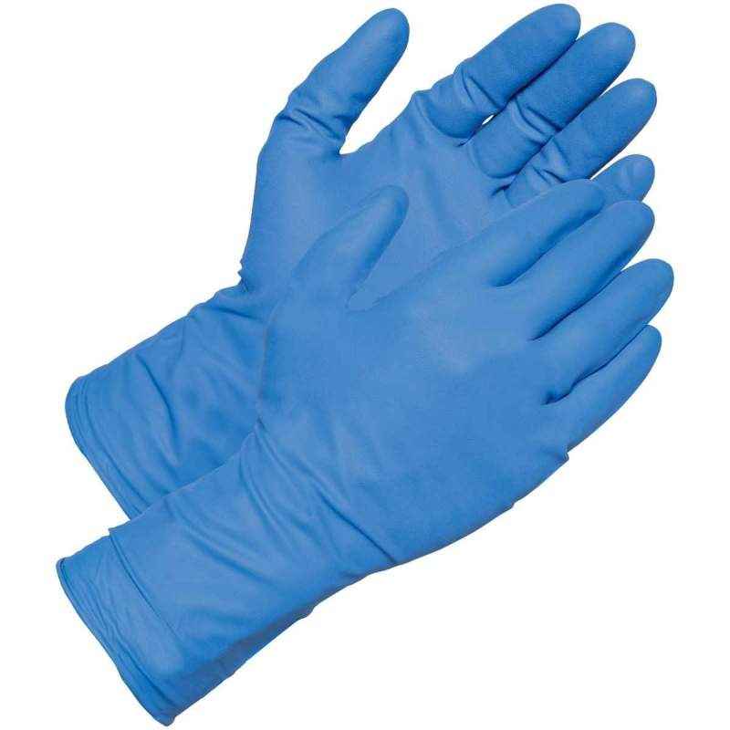 Gabriel Powder Free Nitrile Examination Hand Gloves, Size: Medium (Pack of 100)