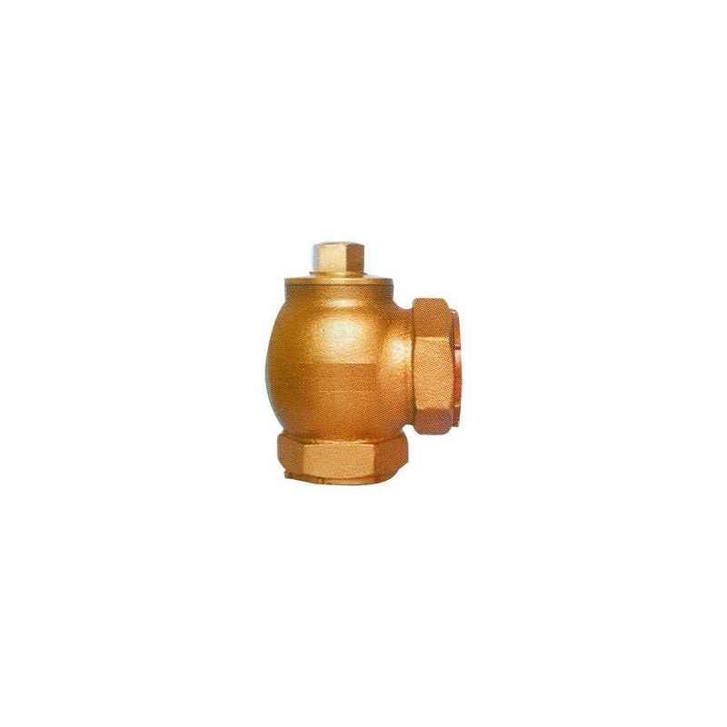 Divine C.I. Lift Type BS Pattern Angle Check Valve, Size: 2 in