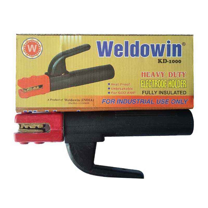 Weldowin Plus WP-600 Heavy Duty Electrode Holder, Weight: 0.67 kg