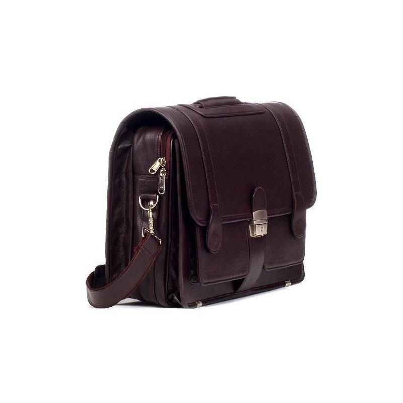 Dolphin Products DP005-Brown Laptop Messenger Bag