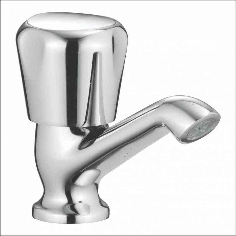 Apree RAINBOW Silver Brass Pillar Faucet