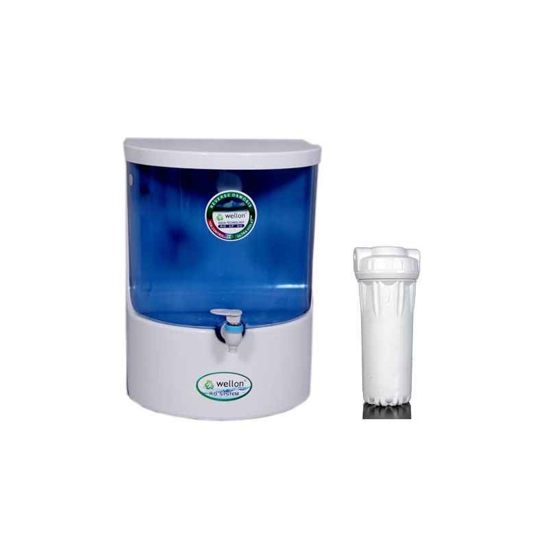 Wellon Dynamic 7 Stages RO+UV+UF+TDS Controller Water Purifier, Capacity: 10 Litre