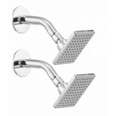 Kamal Shower 4x3 Inch With Arm, OHS-0163-S2 (Pack of 2)
