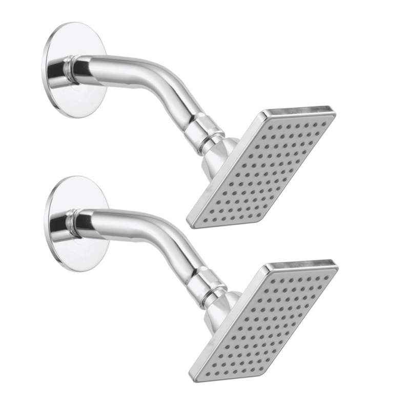 Kamal Shower 4x3 Inch With Arm, OHS-0163-S2 (Pack of 2)