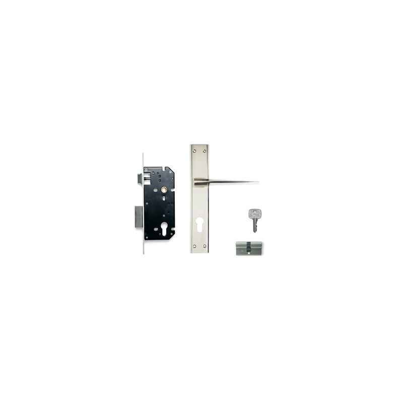 Godrej NEH 08 240mm 1CK Door Handle with Lock Set, 6761