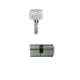 Godrej 60mm Satin Steel Finish Pin Cylinder Lock, 8451
