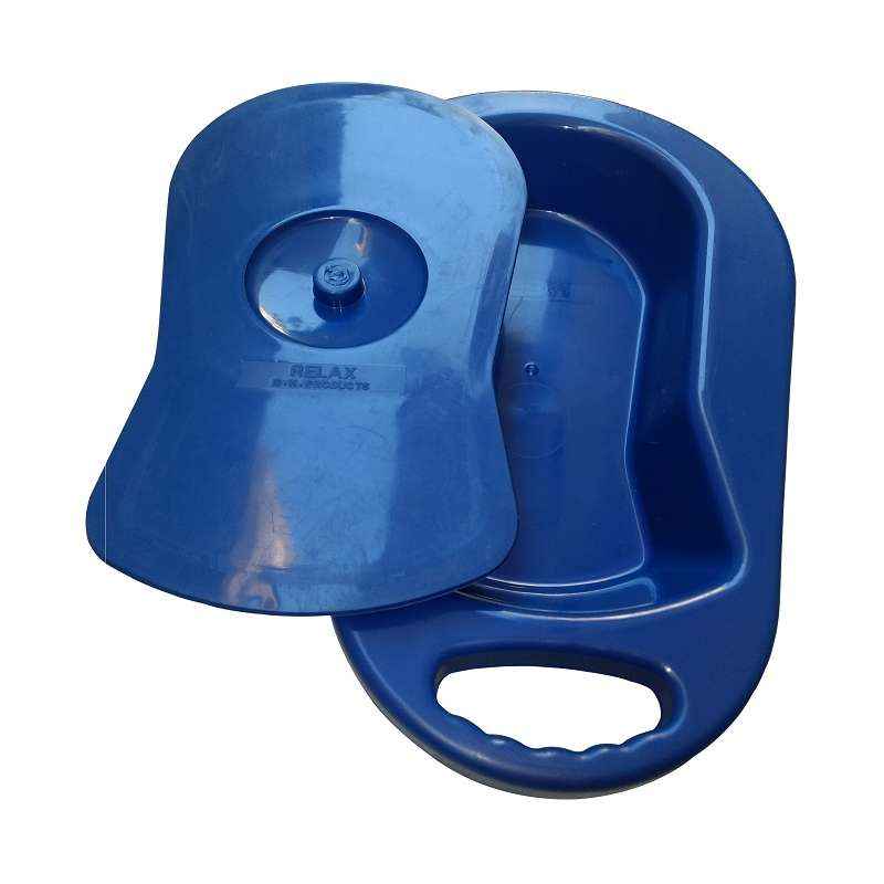 Maxlife Blue Adult Bed Pan with Cover