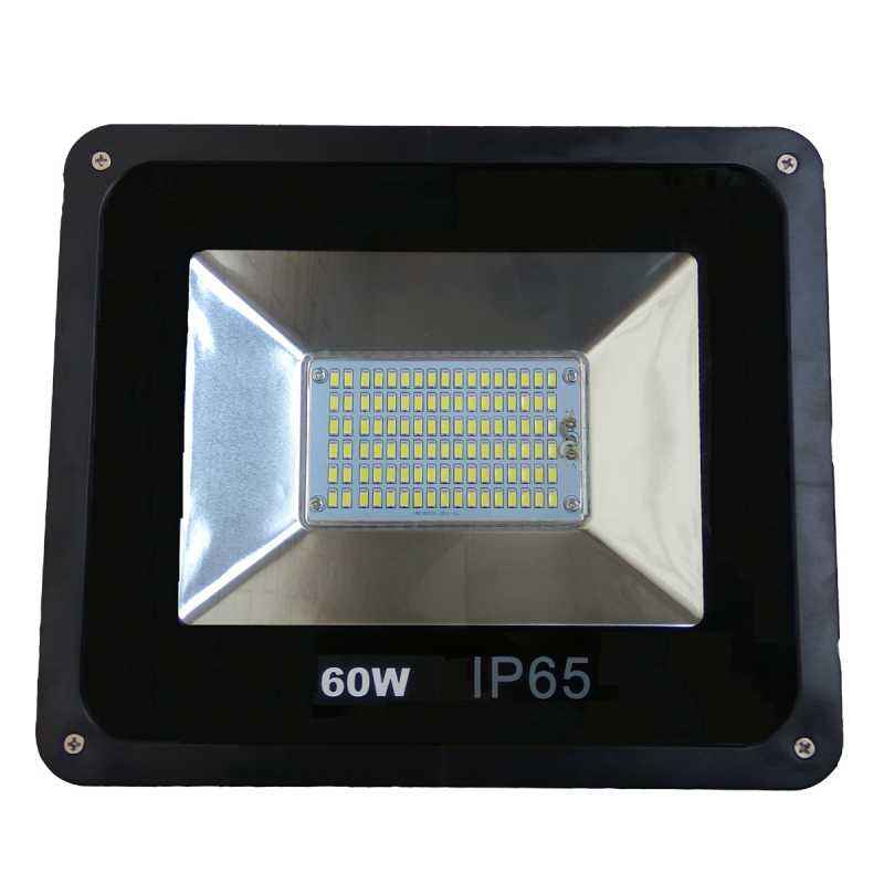 Homes Decor 60W  IP-65 Black LED Flood Light