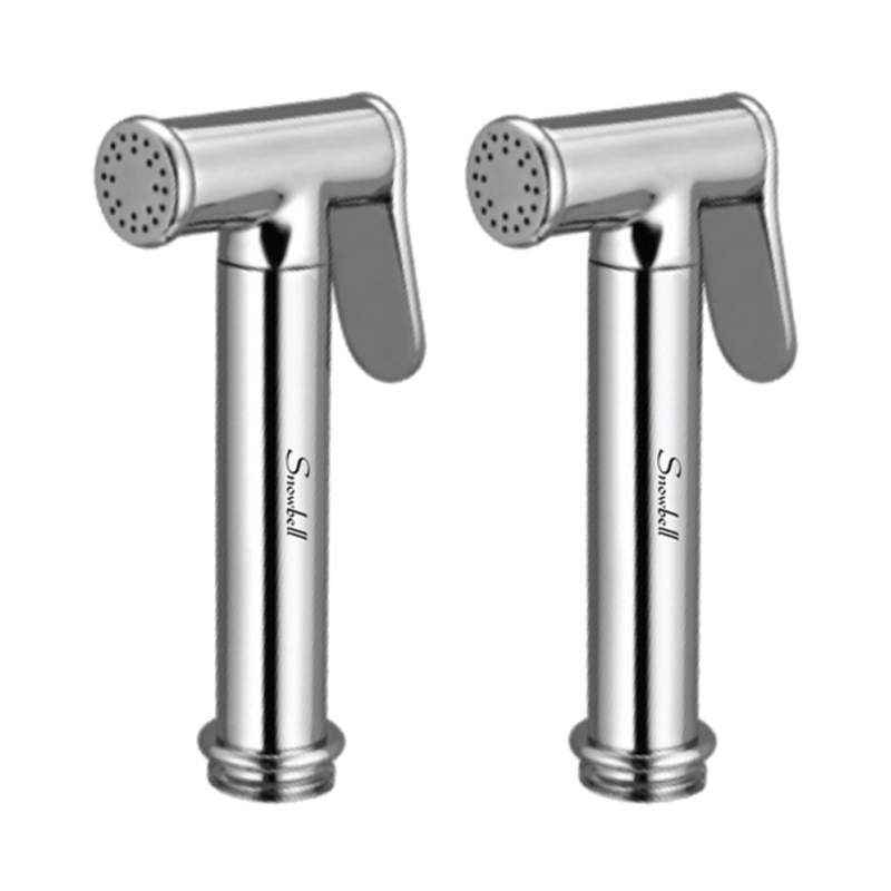 Snowbell Brass Head Chrome Plated Solo Health Faucet (Pack of 2)