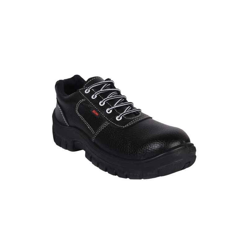 Prima PSF-22 Eon Steel Toe Black Safety Shoes, Size: 9