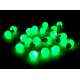 Tucasa Flocent Green Big Bulb String Light, DW-170