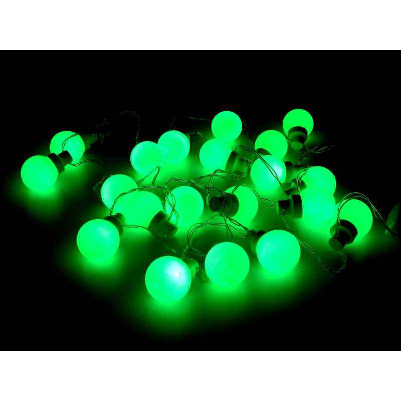 Tucasa Flocent Green Big Bulb String Light, DW-170