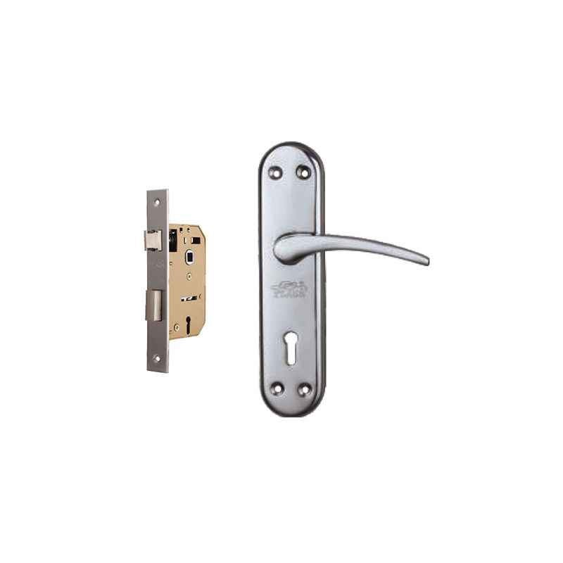 Plaza Alto Chrome Plated Finish Handle with 65mm Mortice Lock & 3 Keys
