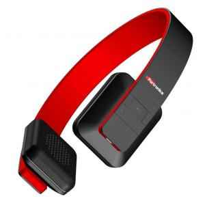 Portronics Muffs-XT Red Wireless Bluetooth Headphone