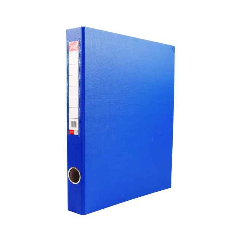 Saya Blue Ring Binder PVC Cover A4, Dimensions: 263 x 36 x 314 mm (Pack of 2)