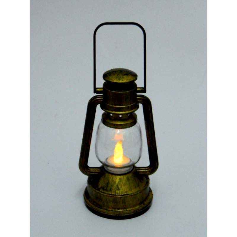Tucasa Golden LED Lantern, DW-215