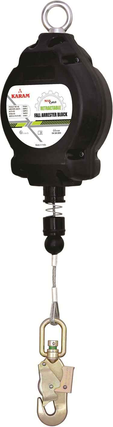 Buy Karam PCGS15 Retractable Safety Block Polymer Casing with G I wire Rope  Online At Price ₹18799