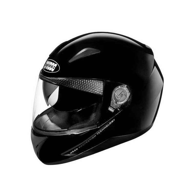 Studds Shifter Black Full Face Helmet, Size (Large, 580 mm)