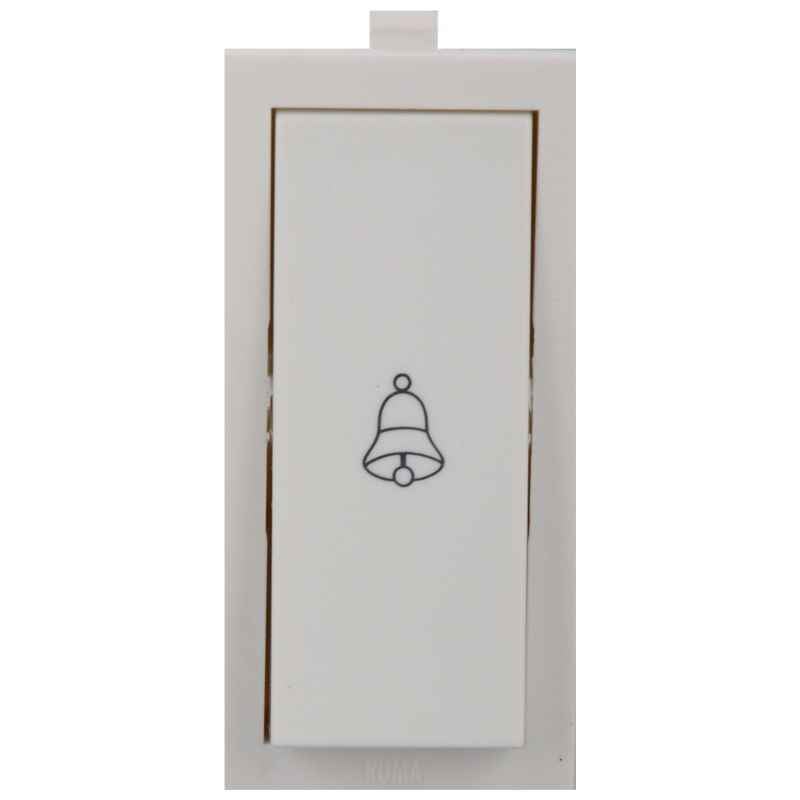 Anchor Roma 10AX Bell Push, 21044 (Pack of 20)