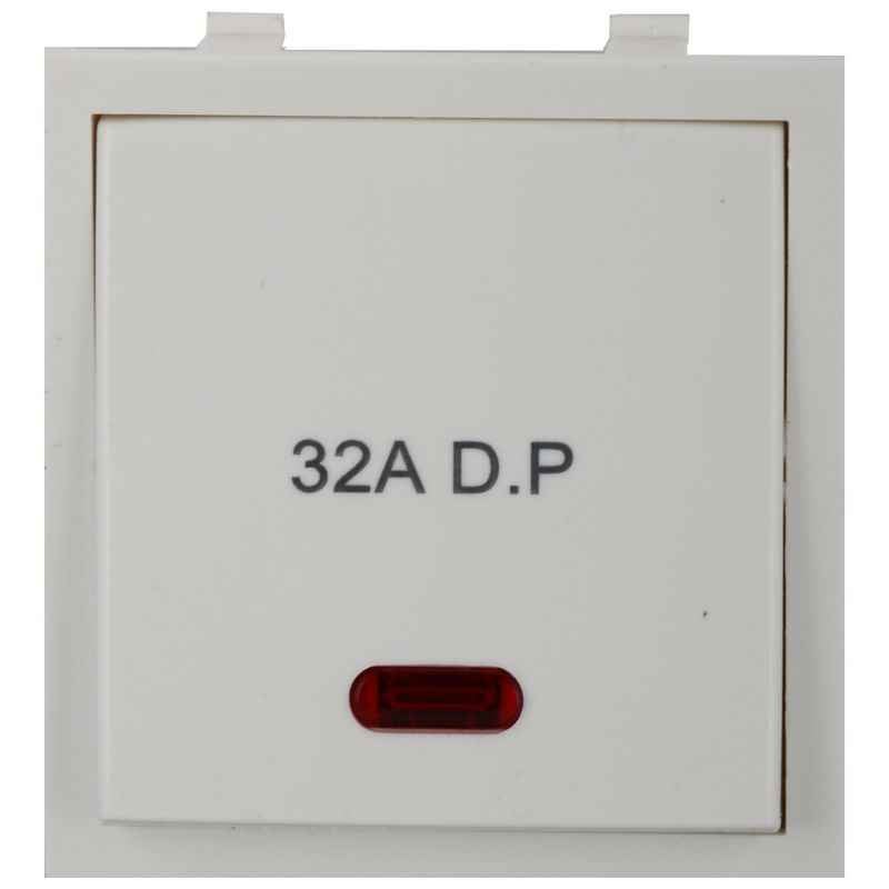 Anchor Roma 32A DP 1 Way Switch with Neon, 21984 (Pack of 10)