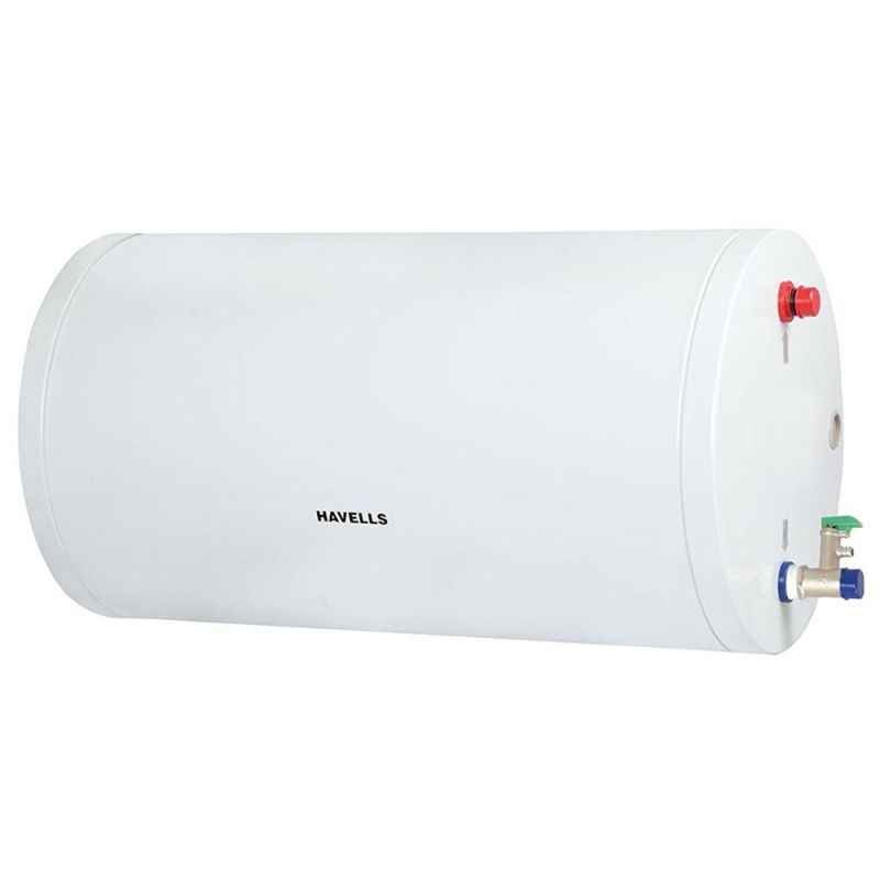 Havells 25L 4S White Monza Slim Storage Water Heater, GHWBMDSWH025