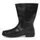 Hillson 11 Inch Chota Hathi Plain Toe Black Work Gumboots, Size: 6