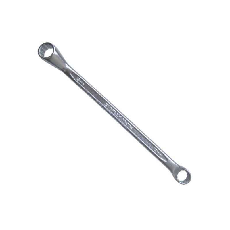Stanley 10x11mm CRV Steel BI-HEX Shallow Offset Ring Spanner, 70-383E (Pack of 10)