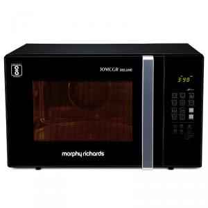 Morphy Richards 30 MCGR Deluxe 30 Litre Black Microwave Oven, 790018