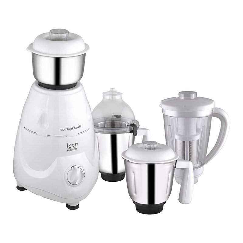 Morphy Richards Icon Supreme 750W Black Mixer Grinder, 640055