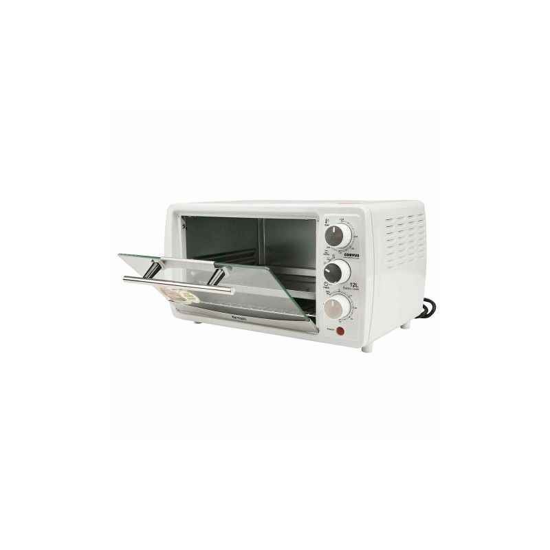 Orbit Corvus 12 Litre White Oven Toaster Griller