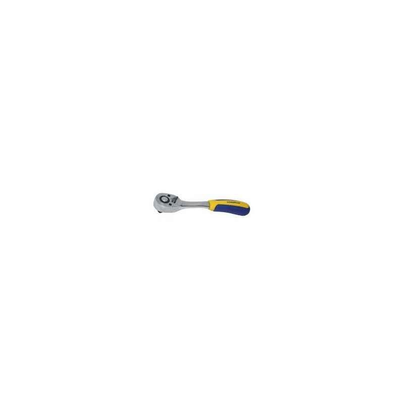 Goodyear GY13103 1/2 Inch Drive Curved Ratchet Handle, Size: 225 mm