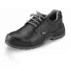 Udyogi Edge DD EX Steel Toe Black Safety Shoes, Size: 9