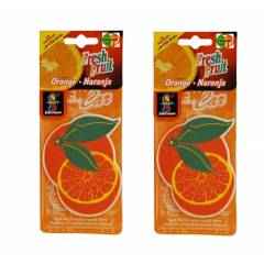 Ambro 50g Orange Hanging Air Freshener, P36 (Pack of 2)