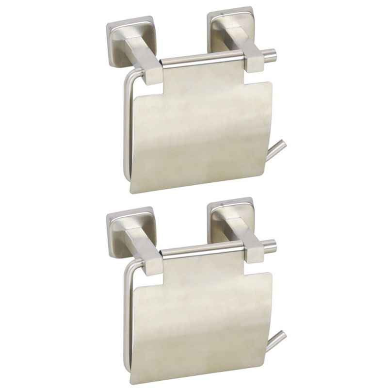 Doyours 2 Pieces SS Toilet Paper Holder with Flap Set, DY-0884