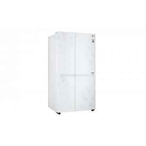 LG 687 Litre Daffodil White Side By Side Refrigerator, GC-B247SCUV (2017)