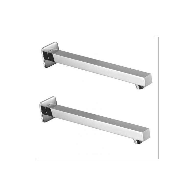 Sanitate 9 Inch Square Shower Arm (Pack of 2)
