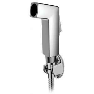 Snowbell Drizzle Cubix Health Faucet with 1m Flexible Tube & Wall Hook