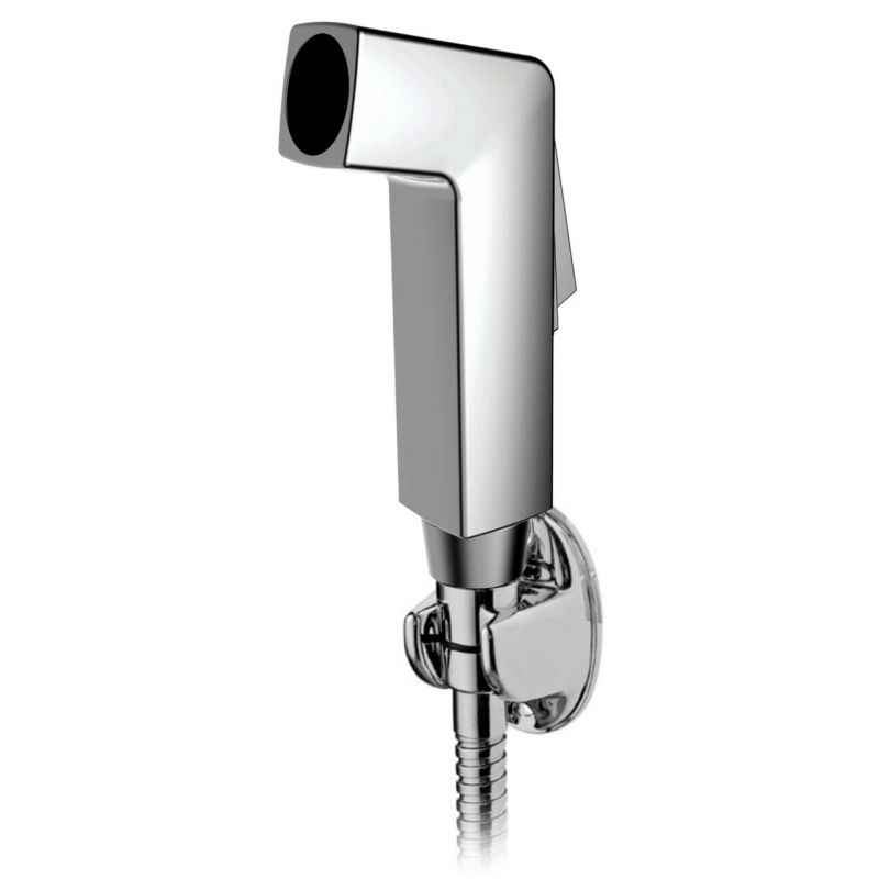 Snowbell Drizzle Cubix Health Faucet with 1m Flexible Tube & Wall Hook