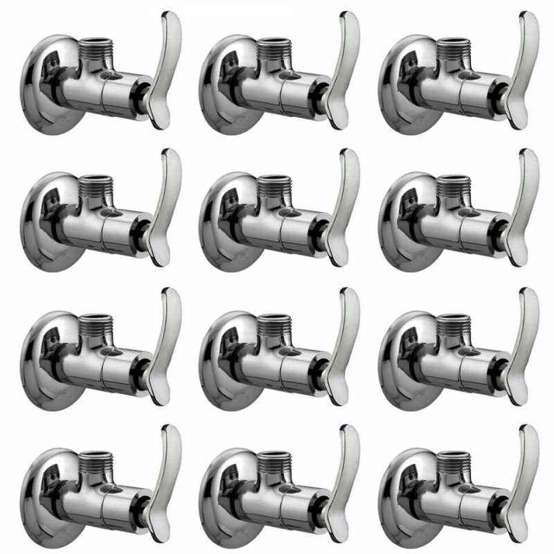 Snowbell Duck Brass Chrome Plated Angle Faucet (Pack of 12)