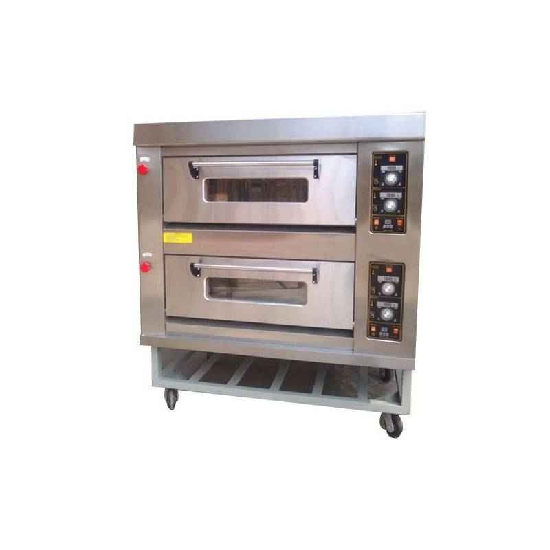 Techmate 12.8kW Double Deck Oven with Stand, 1000058188