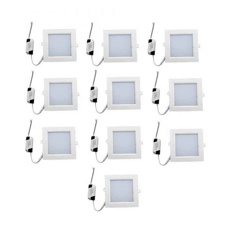 Homes Decor 3W StarLED White Panel Light (Pack of 10)