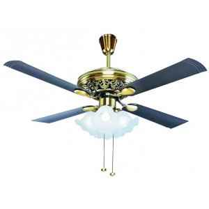 Crompton 72W Nebula Antique Brass Under Light Ceiling Fan with 1 Year Warranty, Sweep: 1200 mm